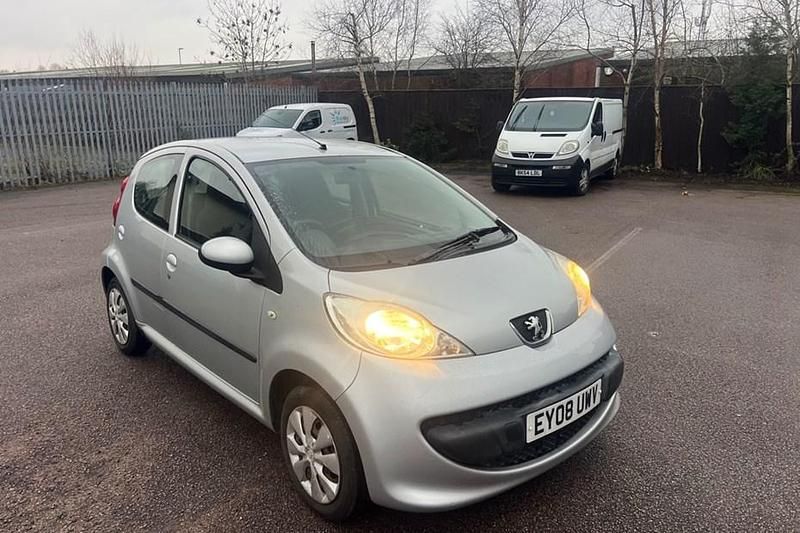 Used Peugeot 107 2008 Silver Hatchback
