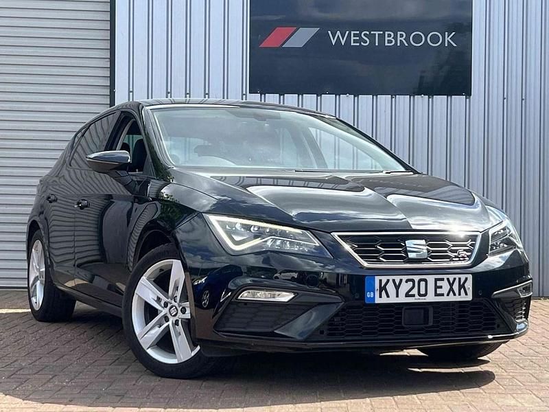 Black Used 2020 Seat Leon FR Hatchback | £8,420 (Good price) - Image 1/4