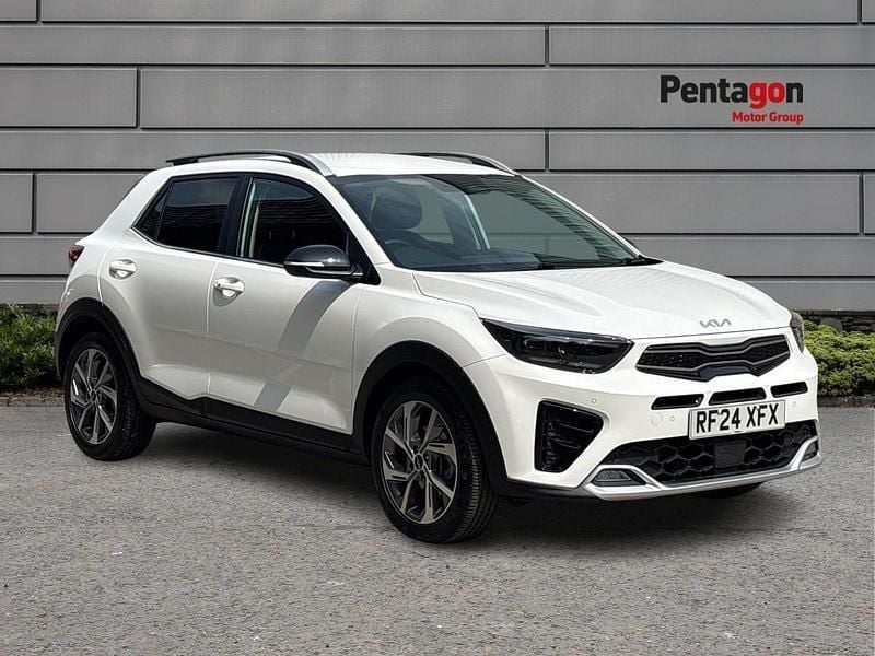 White Used 2024 Kia Stonic GT-Line S SUV | £19,265 (Fair price) - Image 1/4