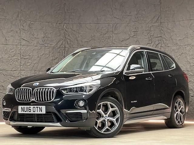 Black Used 2016 BMW X1 xLine SUV | £9,495 (Fair price) - Image 1/4