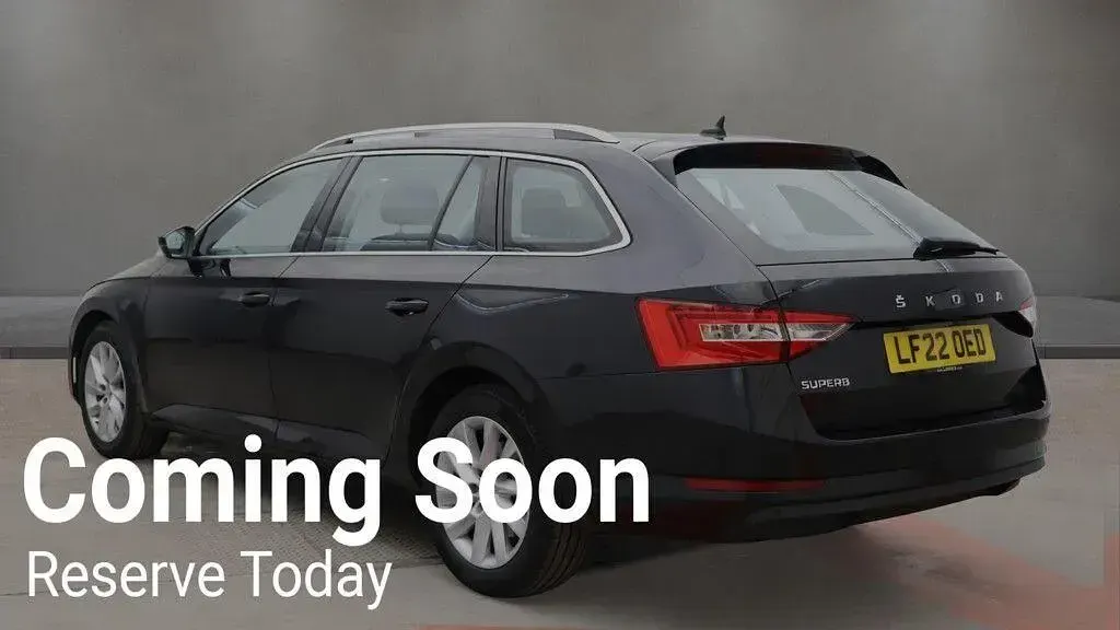 Used Skoda Superb SE 150 HP (110 kW) 2022 Black Estate