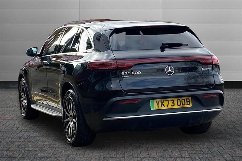 Used Mercedes EQC400 AMG line 300 kW (408 HP) 2023 Obsidian black SUV