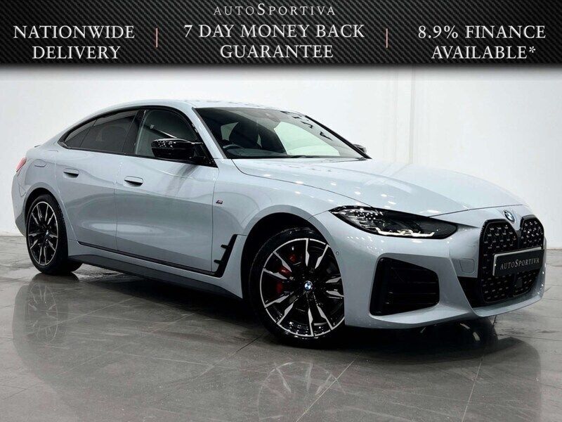 Grey Used 2022 BMW M440 M Sport Sedan | £36,900 (Good price) - Image 1/3