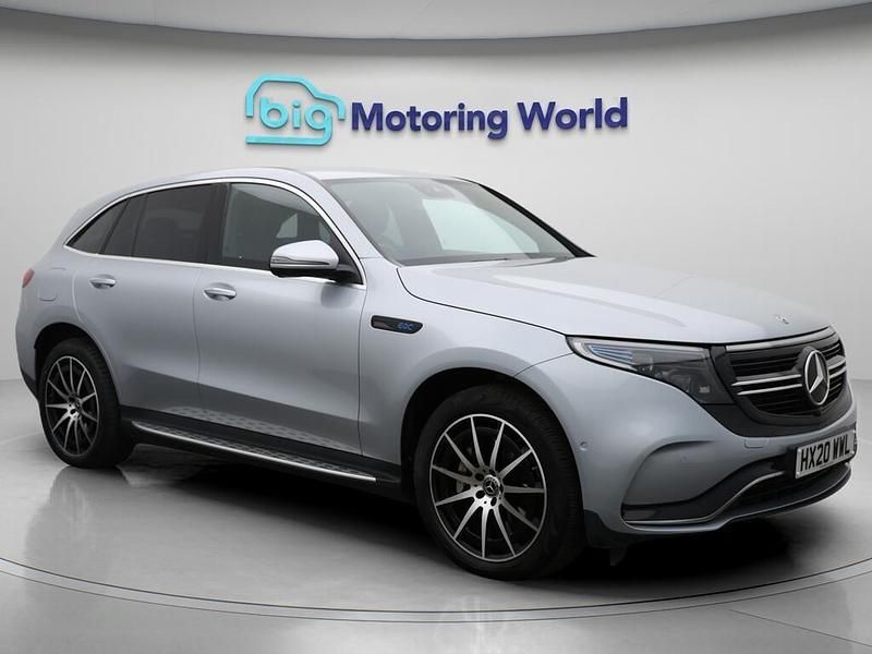 Silver Used 2020 Mercedes EQC400 AMG line SUV | £22,500 (Super price) - Image 1/4