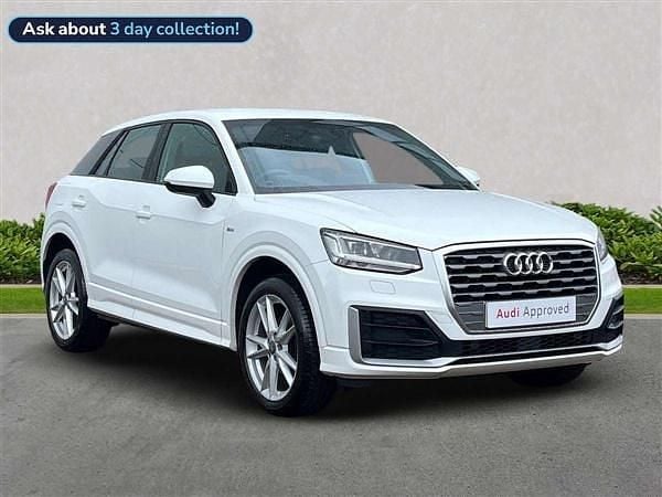 White Used 2020 Audi Q2 S-Line SUV | £17,562 (Good price) - Image 1/4