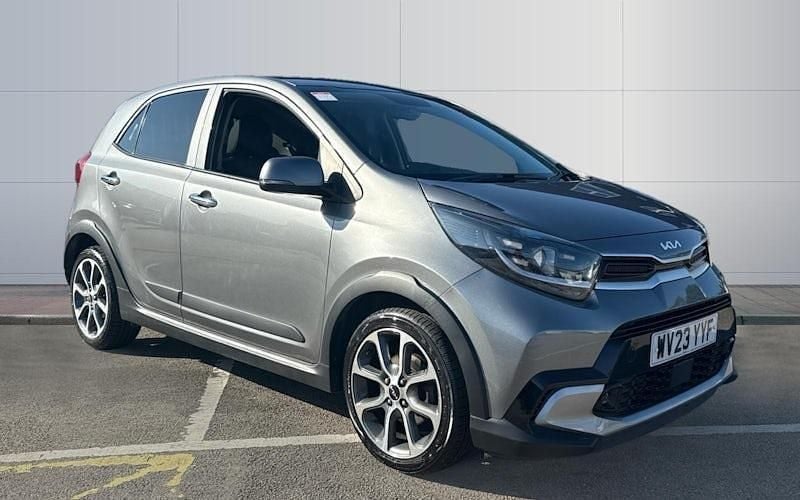 Grey Used 2023 Kia Picanto X-Line Hatchback | £14,398 (Fair price) - Image 1/4