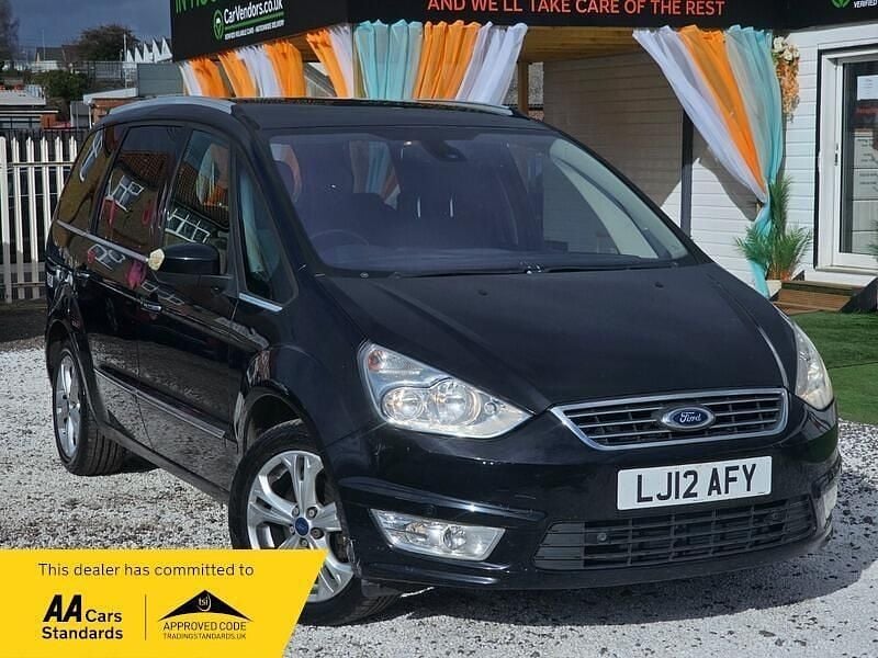 Used Ford Galaxy Titanium 140 HP (102 kW) 2012 Black MPV