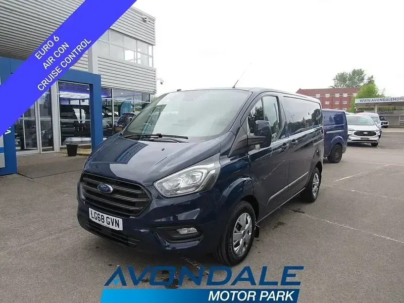 Usado Ford Transit Custom Trend 130 HP (95 kW) 2018 Azul Van