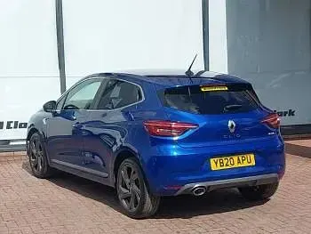 Used Renault Clio RS Line 130 HP (95 kW) 2020 Blue Hatchback