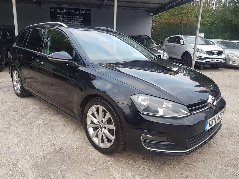 Black Used 2014 VW Golf VII GT Estate | £3,890 (A bit pricey) - Image 1/4