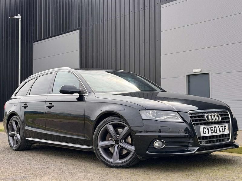 Used Audi A4 S-Line 211 HP (155 kW) 2010 Black Estate