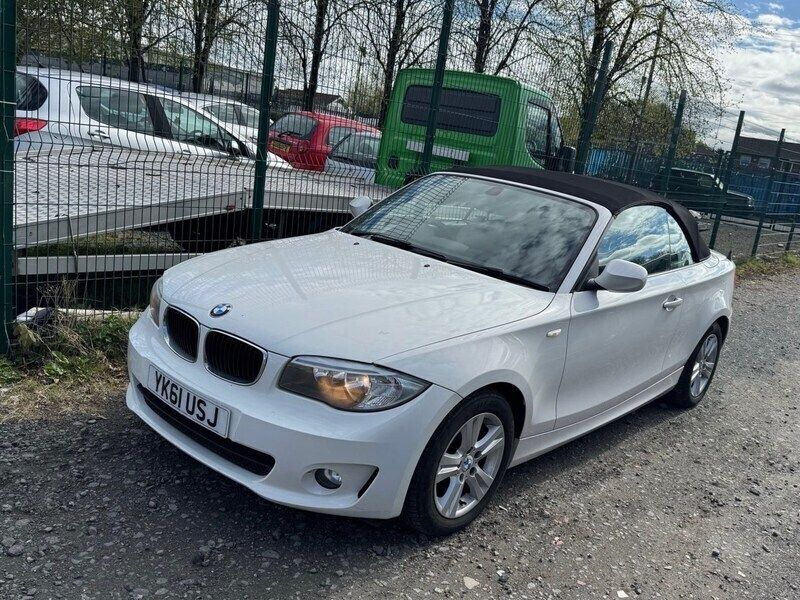 White Used 2011 BMW 118 Cabriolet Cabriolet | £2,995 (Fair price) - Image 1/3