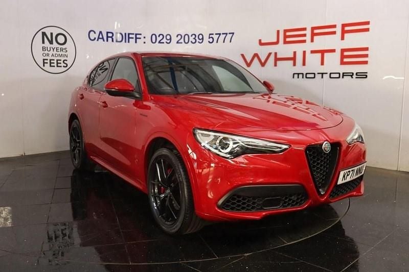 Red Used 2021 Alfa Romeo Stelvio Veloce SUV | £26,988 (Fair price) - Image 1/4