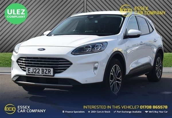 White Used 2022 Ford Kuga Titanium SUV | £18,990 (Good price) - Image 1/1