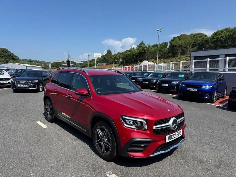 Red Used 2022 Mercedes GLB200 AMG line SUV | £28,750 (A bit pricey) - Image 1/3