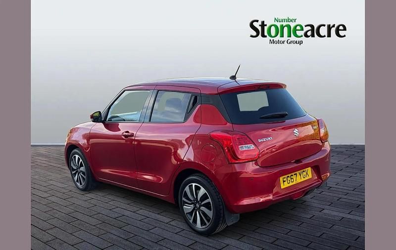 Used Suzuki Swift SZ5 109 HP (80 kW) 2018 Red Hatchback