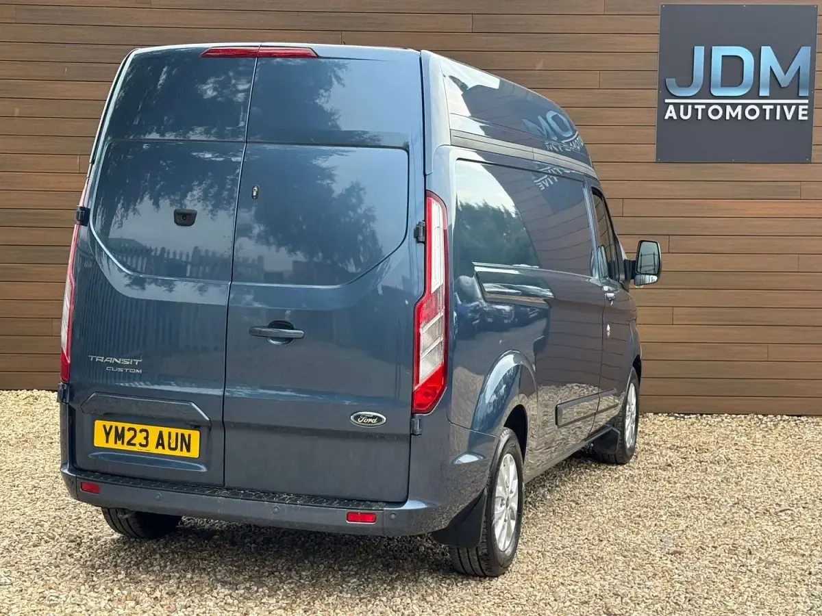 Used Ford Transit Custom Limited 2023 Blue Van