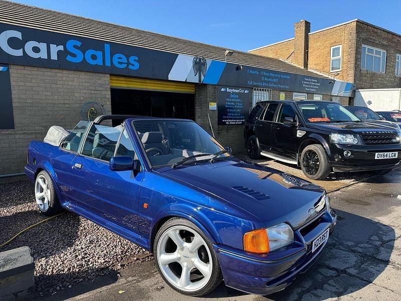 Blue Used 1990 Ford Escort Cabriolet SE Cabriolet | £18,495 - Image 1/4