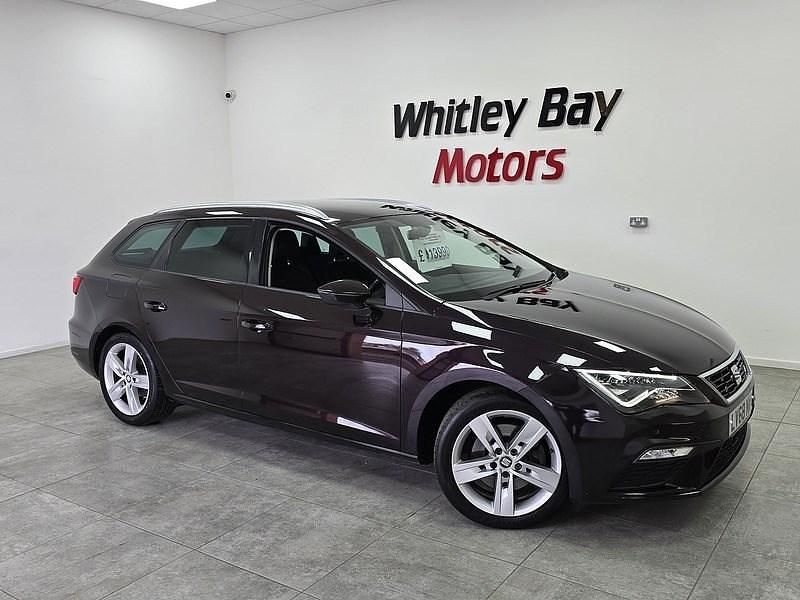 Purple Used 2018 Seat Leon FR Sport Estate | £13,990 (Fair price) - Image 1/4