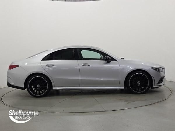 Used Mercedes CLA200 AMG Line Premium Plus 163 HP (119 kW) 2023 Silver Coupe