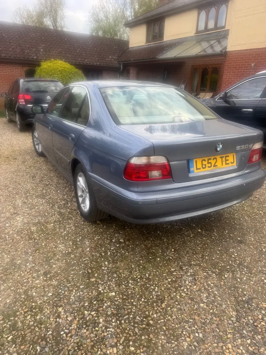 Used BMW 530 2002 Blue Sedan
