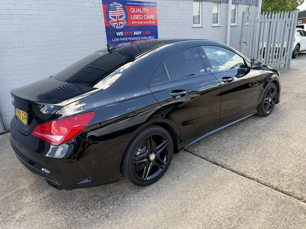 Used Mercedes CLA220 AMG 177 HP (130 kW) 2016 Black Sedan
