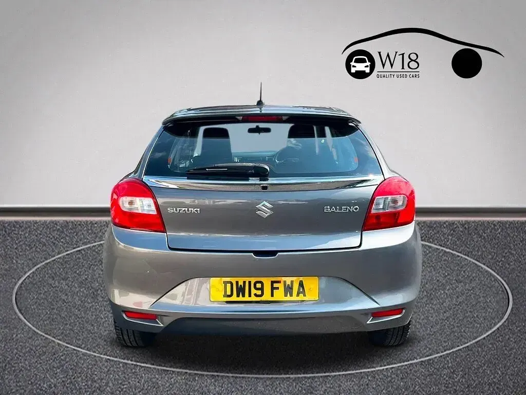 Used Suzuki Baleno SZ3 90 HP (66 kW) 2019 Grey Hatchback