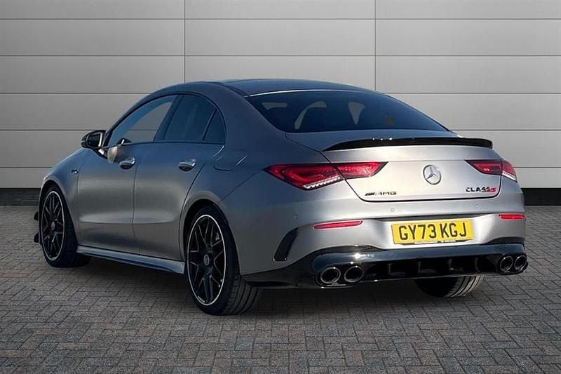 Used Mercedes CLA45 AMG 421 HP (309 kW) 2023 Mountain grey Sedan