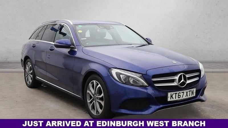 Blue Used 2018 Mercedes C200 Estate | £10,995 (Good price) - Image 1/4
