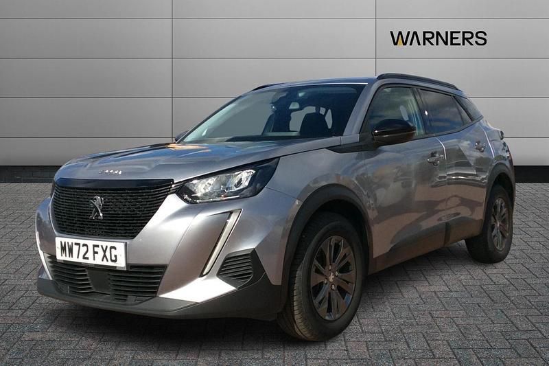Grey Used 2022 Peugeot 2008 Active+ SUV | £12,795 (Fair price) - Image 1/4