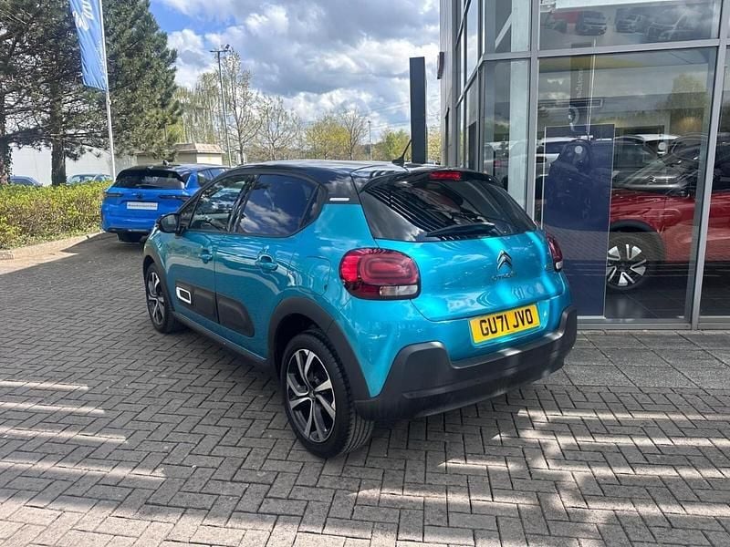 Used Citroën C3 PureTech 82 HP (60 kW) 2022 Blue Hatchback