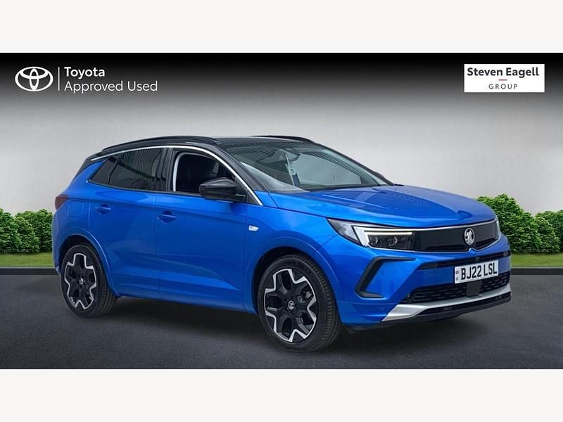 Blue Used 2022 Vauxhall Grandland X Elite SUV | £17,996 (Fair price) - Image 1/3