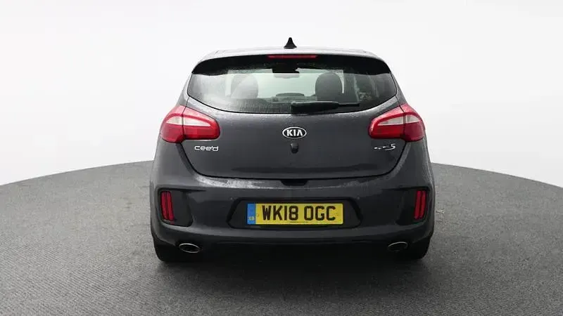 Used Kia Ceed GT-Line S 118 HP (86 kW) 2018 Dark gun metal Hatchback