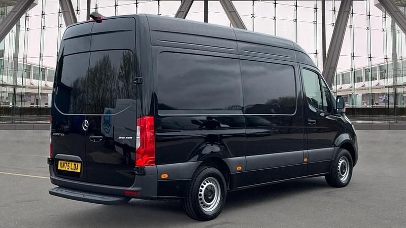 Begagnad Mercedes Sprinter 150 HK (110 kW) 2025 Svart Van