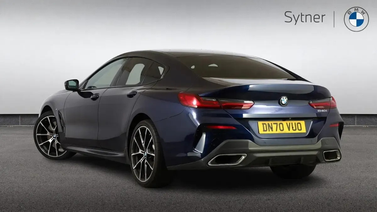 Used BMW 840 Comfort Edition 328 HP (241 kW) 2020 Blue Coupe