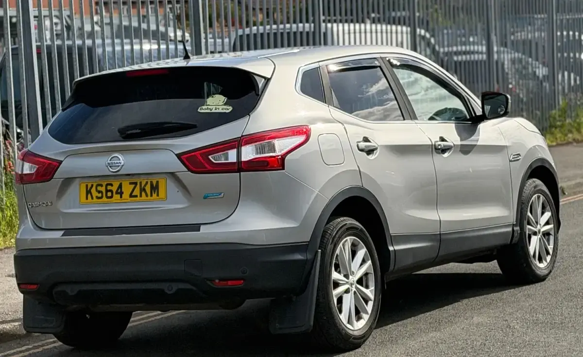 Used Nissan Qashqai Acenta Premium 110 HP (80 kW) 2015 Silver SUV