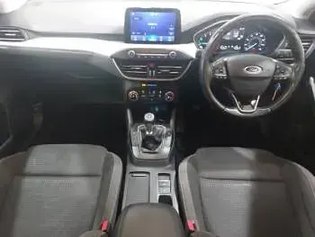 Used Ford Focus Zetec 125 HP (91 kW) 2020 Blue Hatchback