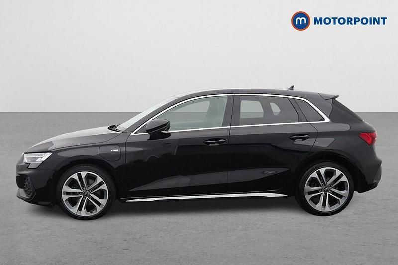 Used Audi A3 e-tron S-Line 2025 Black Hatchback