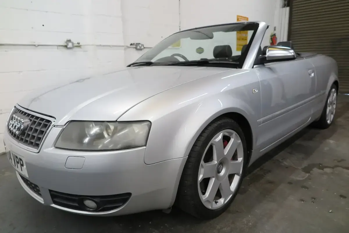 Used Audi A4 Cabriolet 2004 Silver Cabriolet