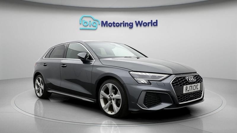 Used Audi A3 S-Line 148 HP (108 kW) 2021 Grey Sedan