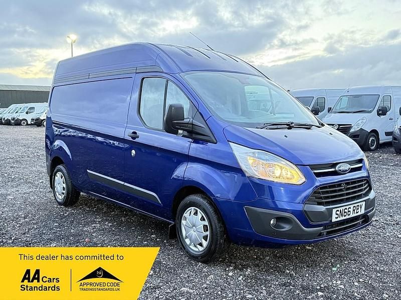 Used Ford Transit Custom Trend 125 HP (91 kW) 2016 Blue Van