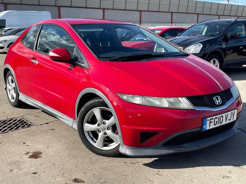 Used Honda Civic Type S 98 HP (72 kW) 2010 Red Hatchback