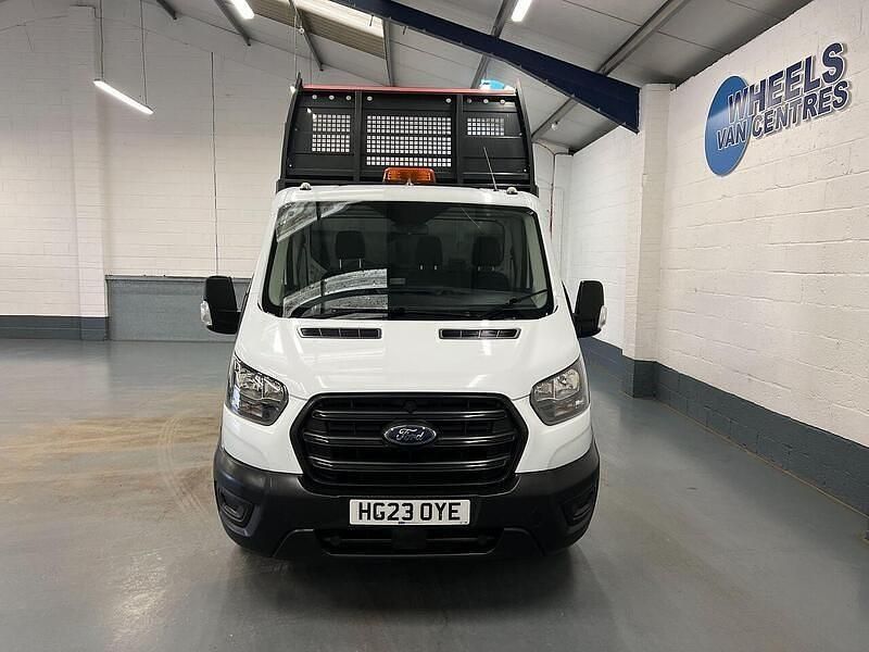 Usado Ford Transit S 130 CV (95 kW) 2023 Blanco Descapotable