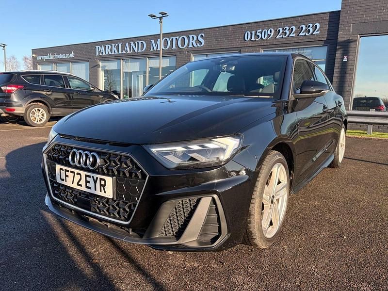 Used Audi A1 Sportback S-Line 110 HP (80 kW) 2023 Black Hatchback