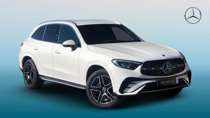 Used Mercedes GLC300e AMG line 2025 White Estate