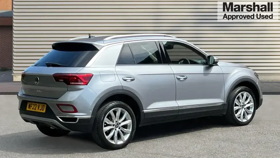 Used VW T-Roc Style 150 HP (110 kW) 2022 Silver SUV