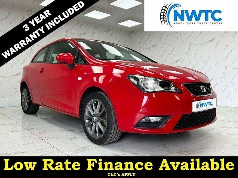 Red Used 2015 Seat Ibiza I-Tech Coupe | £4,495 (Fair price) - Image 1/3