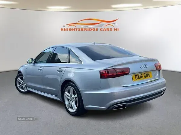 Used Audi A6 S-Line 2016 Silver Sedan