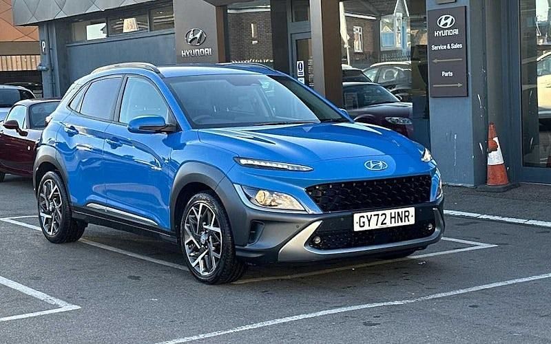 Used Hyundai Kona Premium 141 HP (103 kW) 2022 Blue SUV