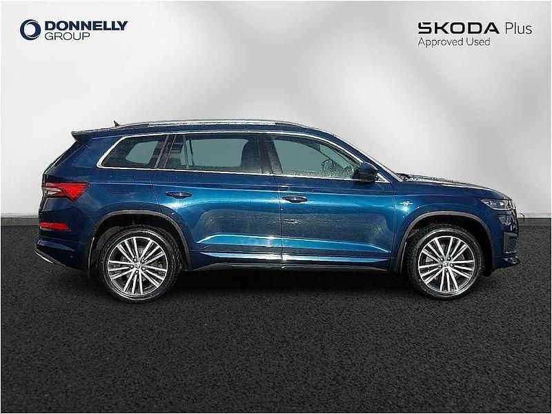 Used Skoda Kodiaq LAURIN & KLEMENT 110 HP (80 kW) 2022 Petrol blue metallic SUV